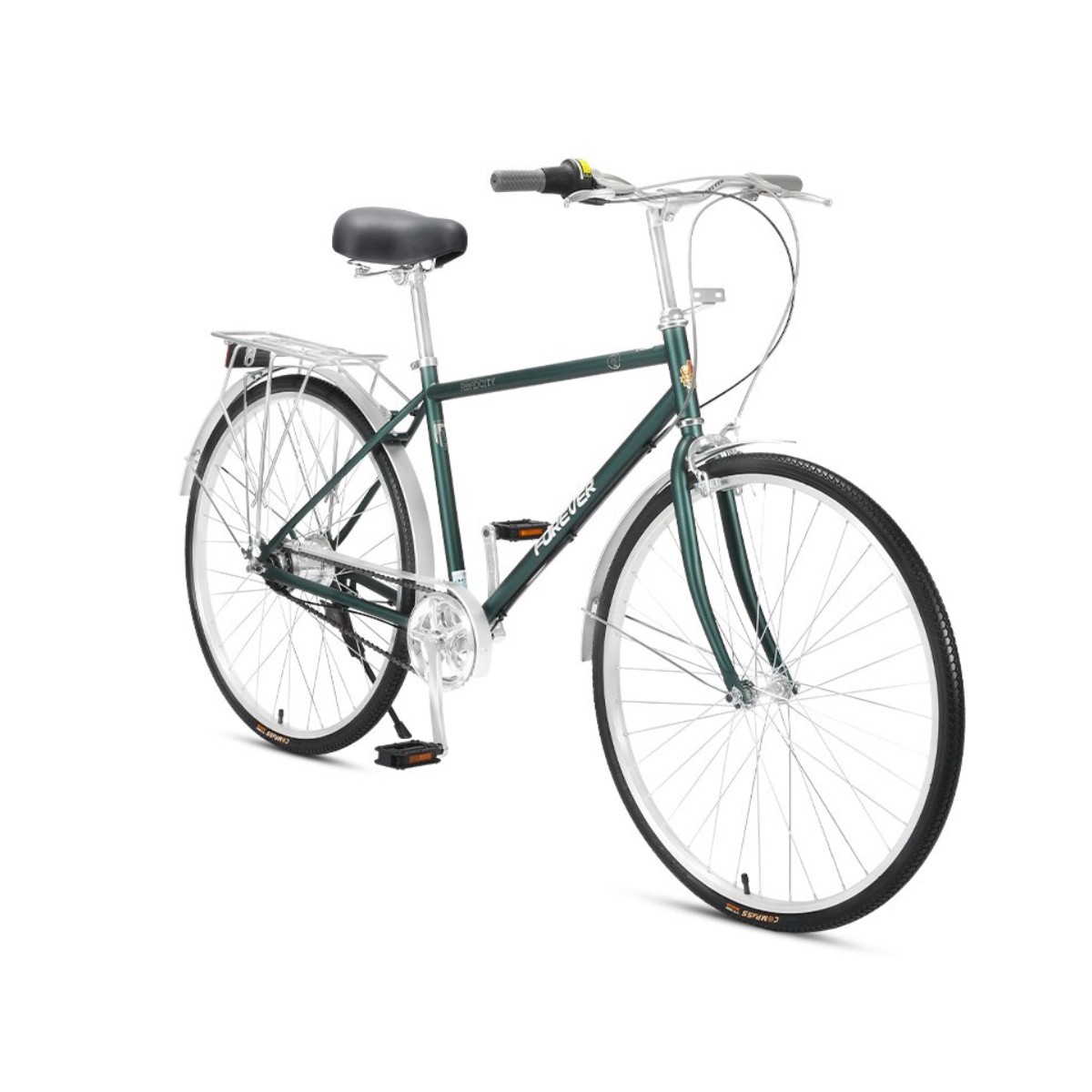 Bicicleta de acero de carbono 5 velocidades 26"