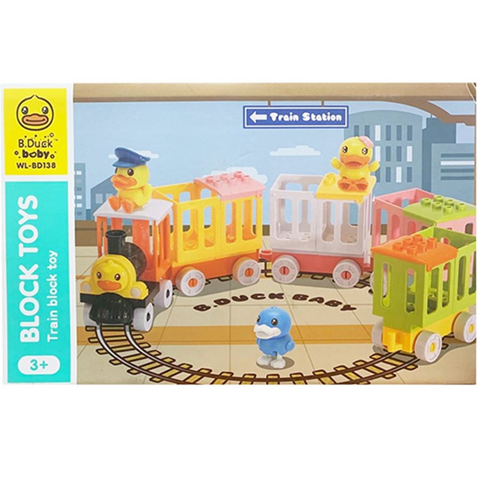 Tren Bloques de Construcción B.duck