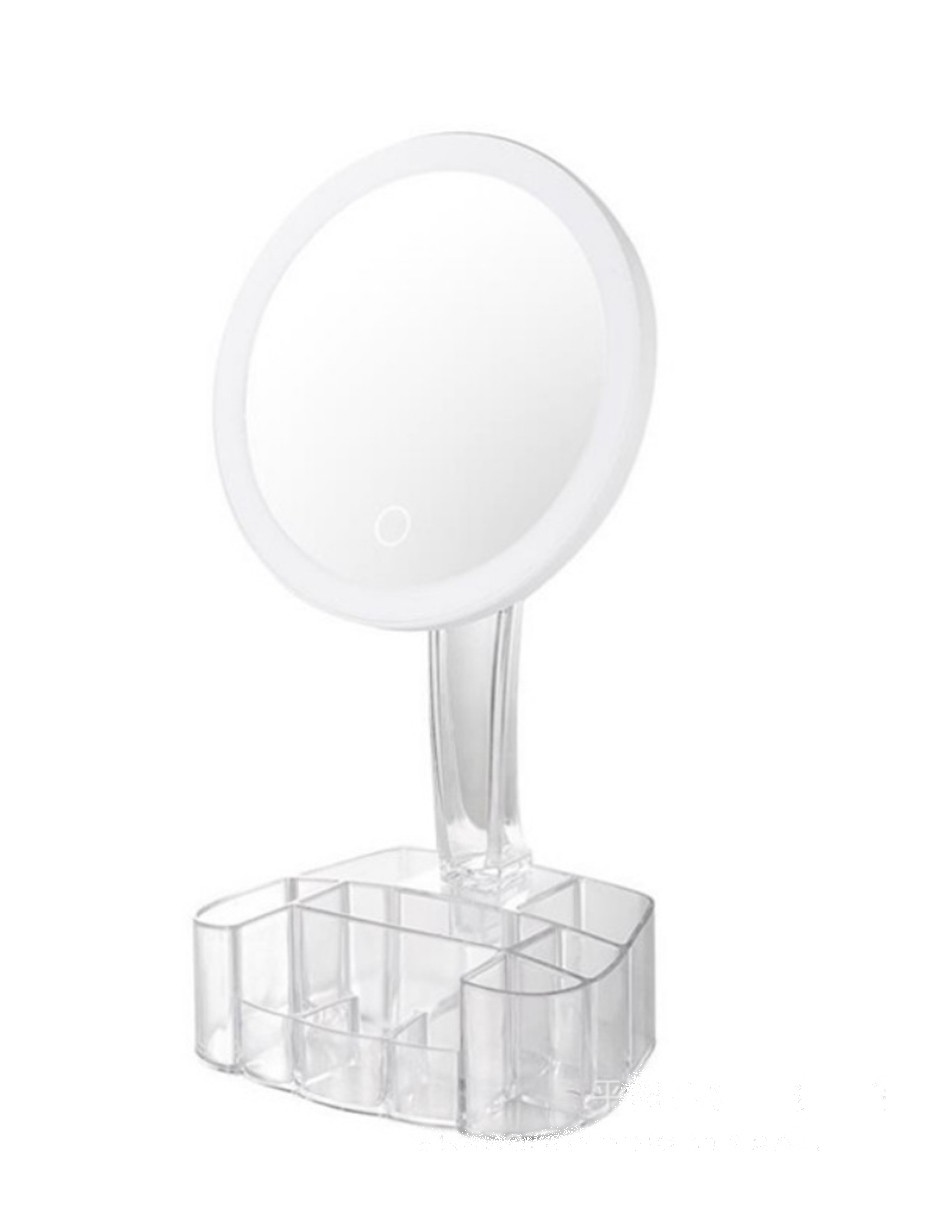 Espejo con Luz Led y Compartimentos
