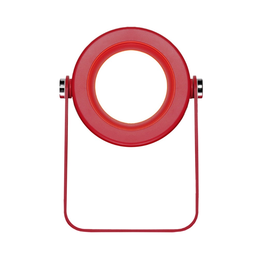 Lámpara retractil de Mano Recargable Rojo