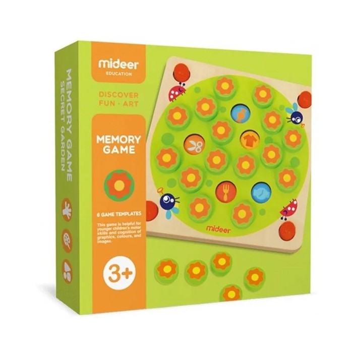 Juego de Memoria Jardin Secreto