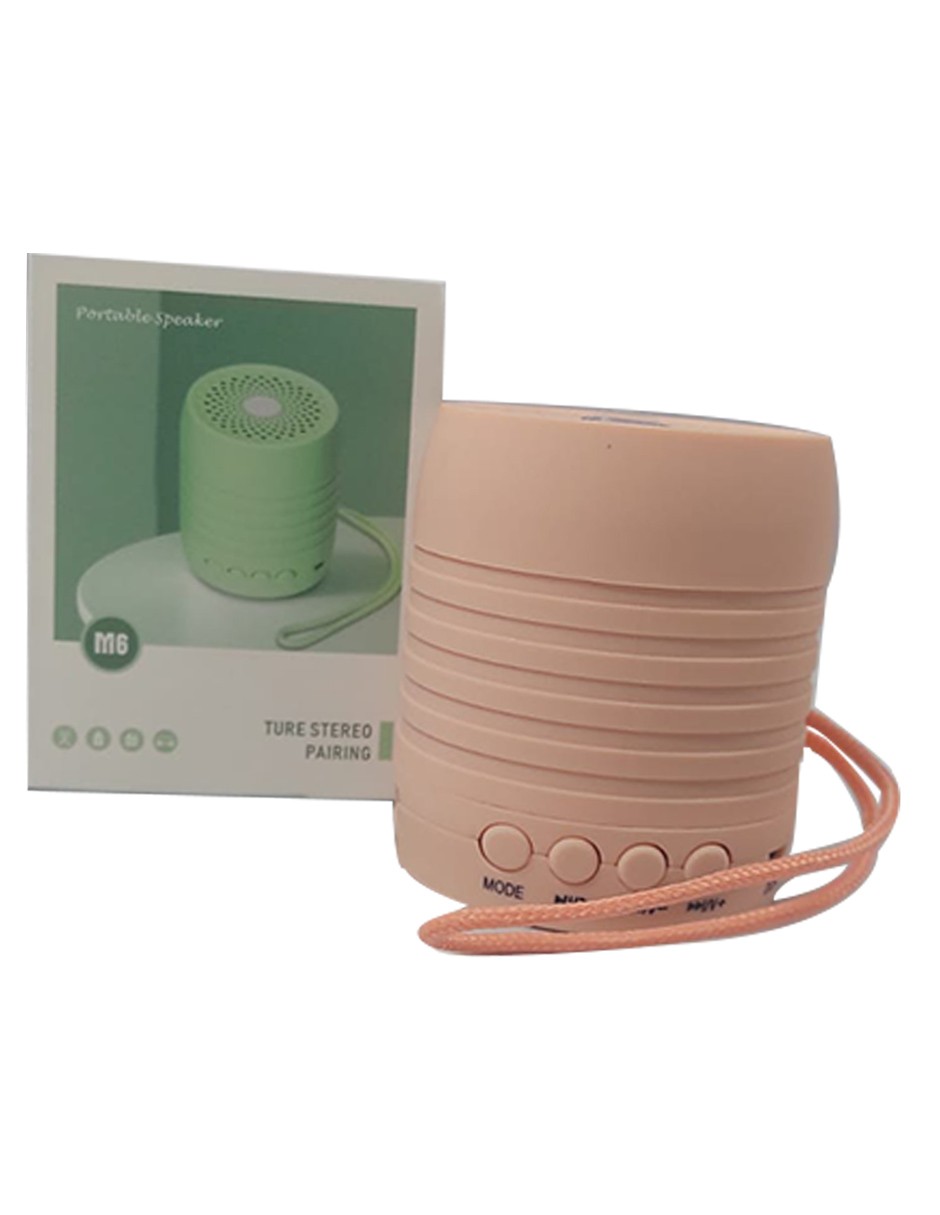 Bocina Inalámbrica Bluetooth Taisiho Tws Rosa