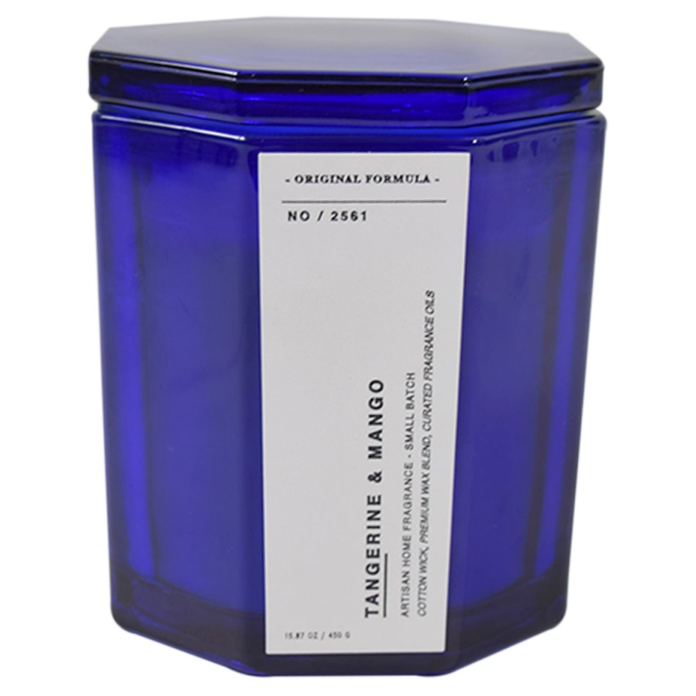 Vela Aromatica Tarro Hexagonal Mandarina y Mango