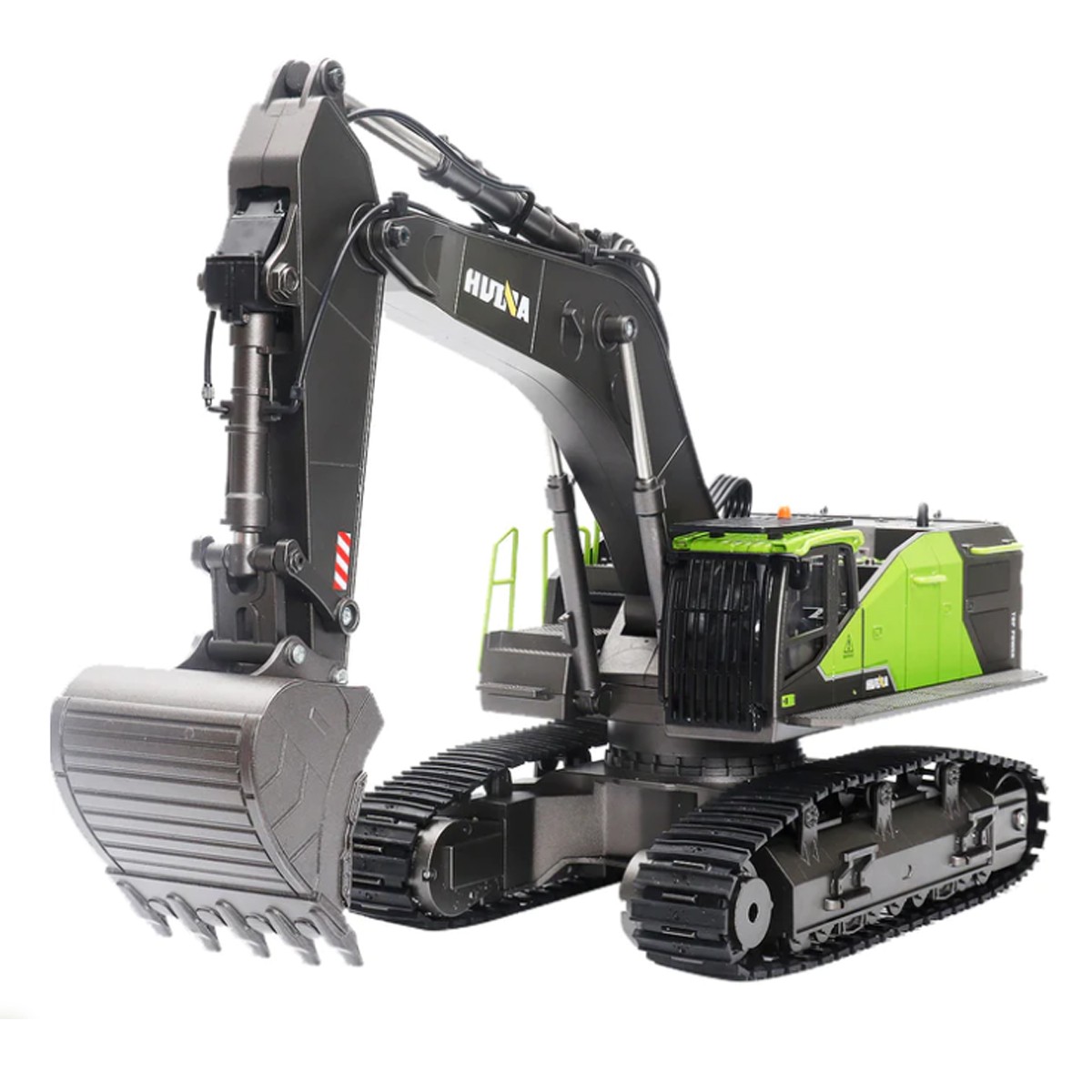 Maquina Excavadora Verde Control Remoto 1:14