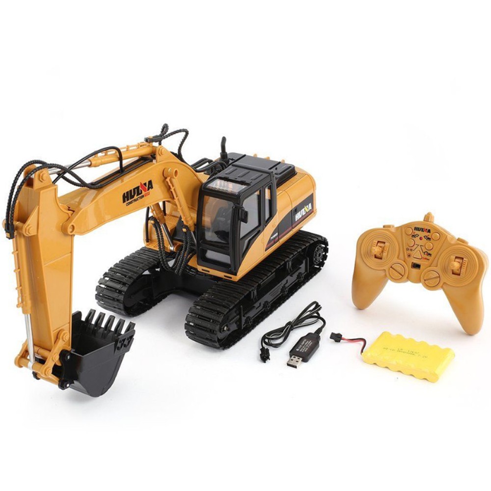 Maquina Excavadora Bulldozer Control Remoto 1:14