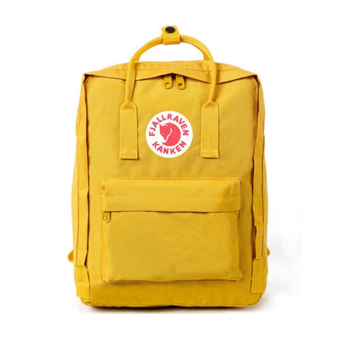 Mochila Clásica para Uso Diario  Impermeable Amarillo