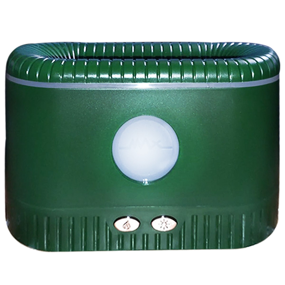 Difusor de Aromas Electrico con Luces Led Diseño Flama Color Verde