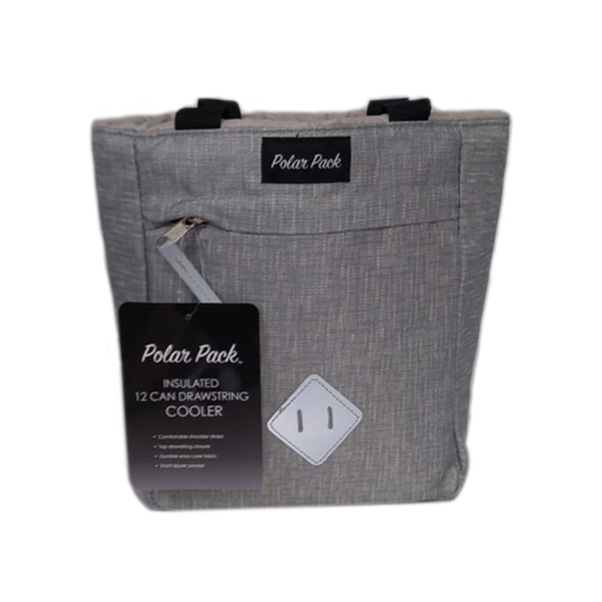 Bolsa Térmica Con Agarradera Hielera 12 Latas Gris