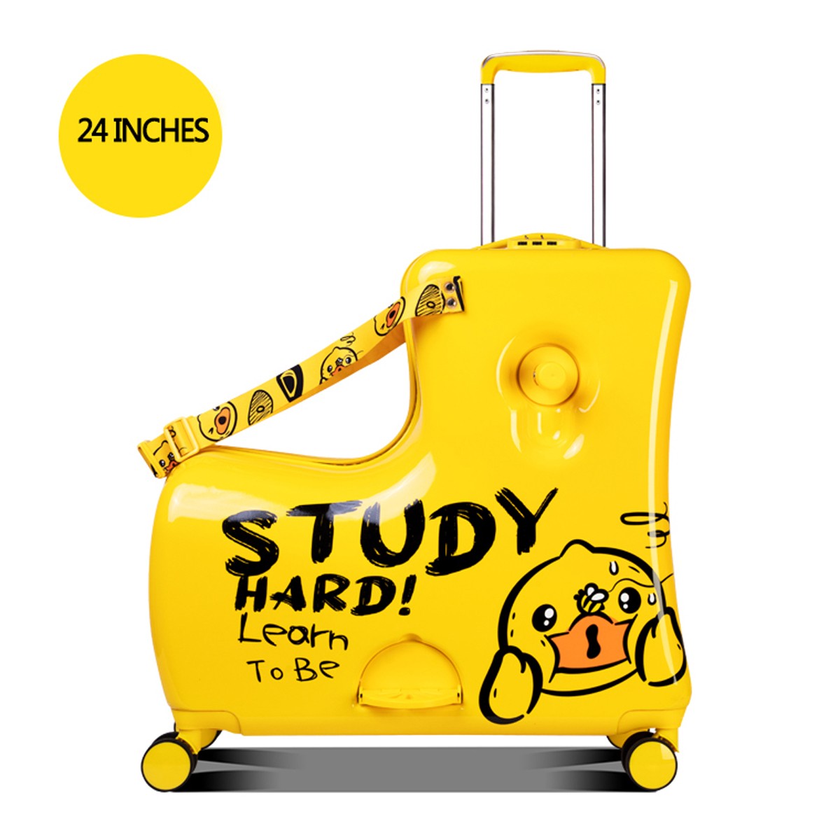 Maleta de Viaje con Asiento para Niños 24 Pulgadas