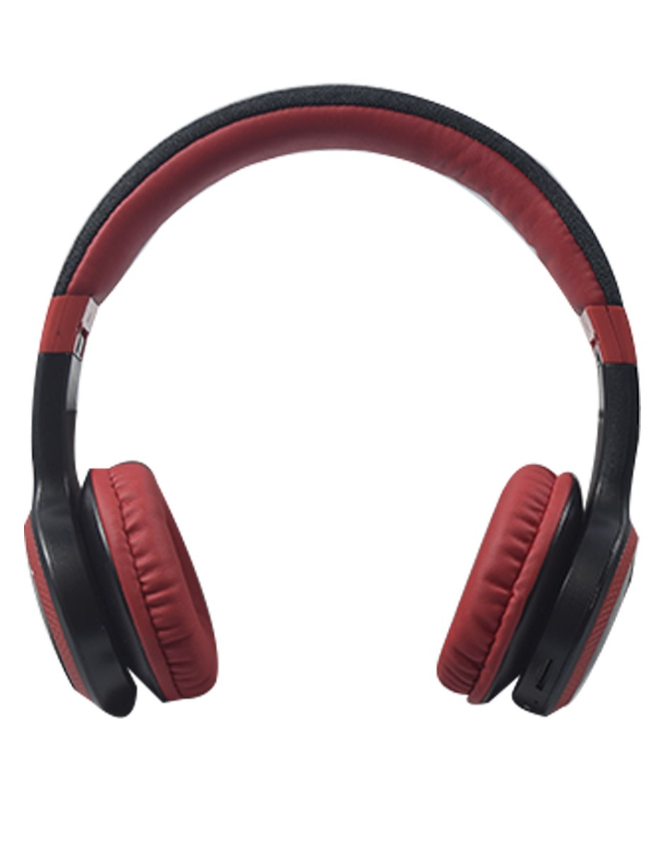 Auriculares Headset Colorido Rojo Bluetooth Y01
